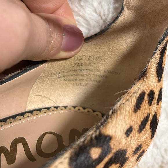 Sam Edelman “Lulie Leopard Pumps” size 7 - Picture 6 of 6